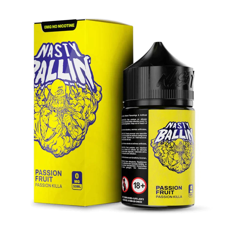 Nasty Juice E-Liquid 60mL (Freebase) | Passion Killa with Packaging