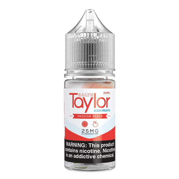 Taylor Salt Series E-Liquid 30mL (Salt Nic) | Passion Peach Iced
