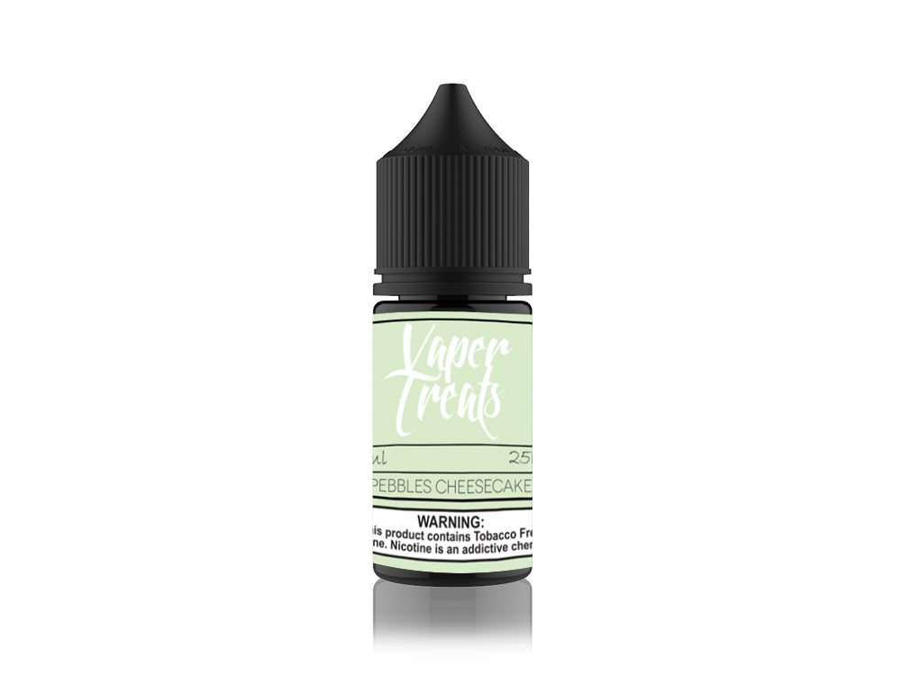 Vaper Treats Salt Series E-Liquid 30mL | Peebles Cheesecake Bottle