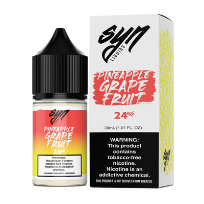 Syn Liquids Salt Series E-Liquid 30mL | Pineapple Grapefruit with packaging