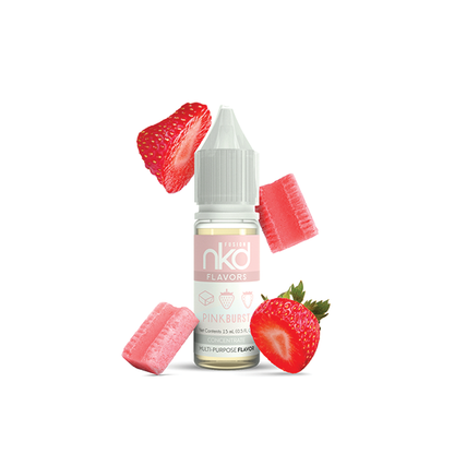 NKD Flavor Concentrate 15mL Pink Burst bottle