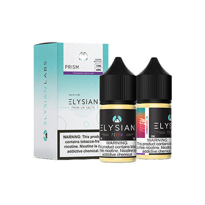 Elysian Salt Series E-Liquid x2-30mL (Salt Nic) | Prism with packaging