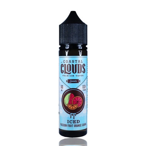 Coastal Clouds 60mL E-Liquid Series (Freebase) | Iced Passionfruit Orange guava