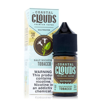 oastal Clouds Salt Series E-Liquid 30mL (Salt Nic) Tobacco with packaging