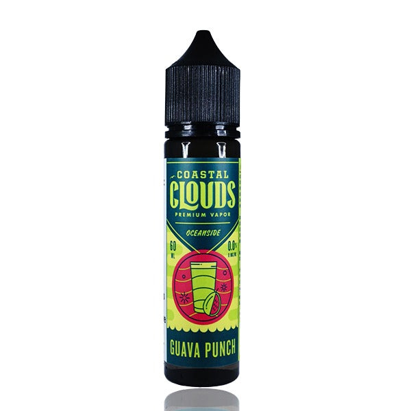 Coastal Clouds 60mL E-Liquid Series (Freebase) | Guava Punch