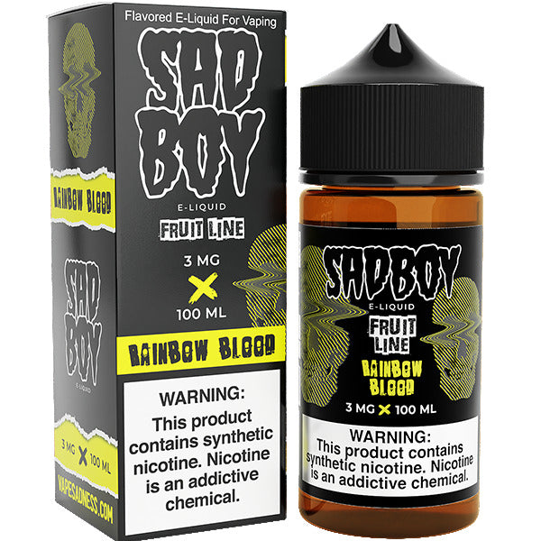 Sadboy Series E-Liquid 100mL | Rainbow Blood with Packaging
