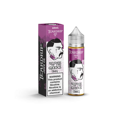 Tear Drip E-Liquid 60mL (Freebase) | Revenge of the Geeks with Packaging