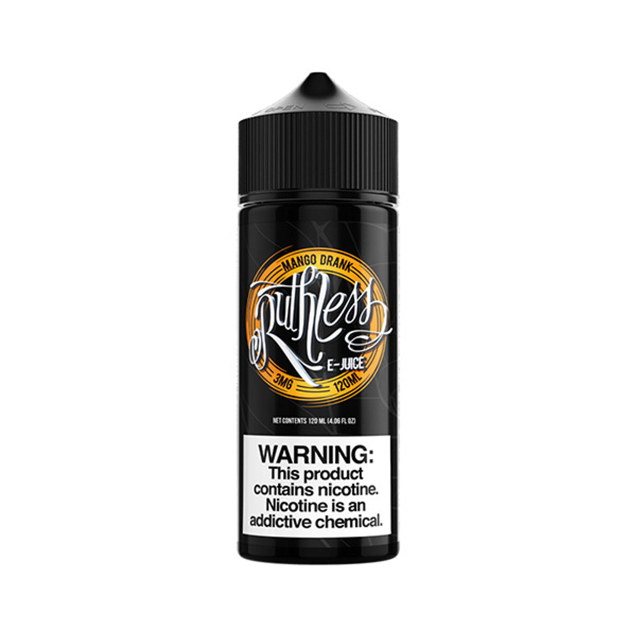 Ruthless Series E-Liquid 120mL (Freebase) Mango Drank