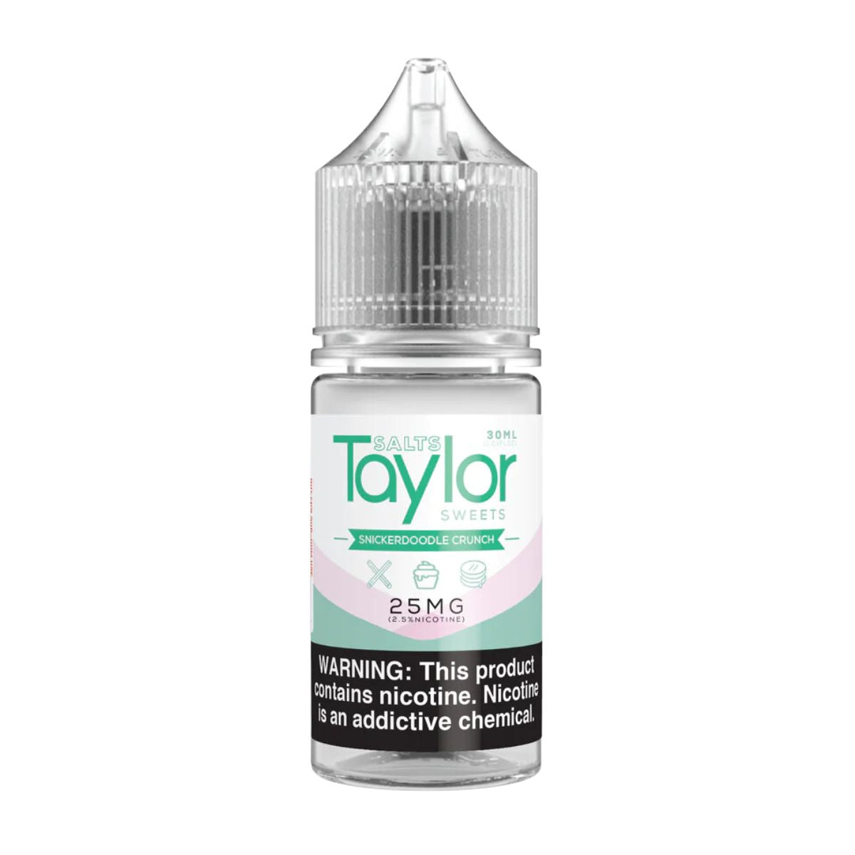 Taylor Salt Series E-Liquid 30mL (Salt Nic) | Snickerdoodle Crunch