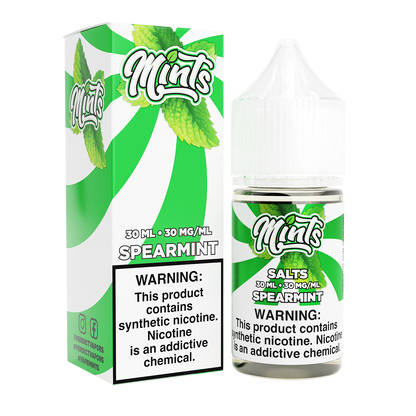 Mints Salt Series E-Liquid 30mL | Spearmint with packaging
