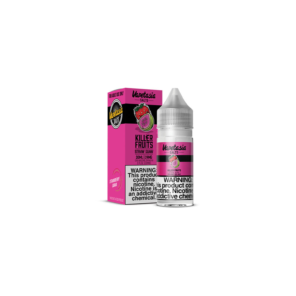 Vapetasia Salt Series E-Liquid 30mL | Straw Guaw with Packaging