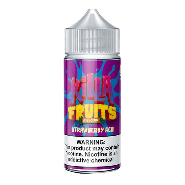 Killa Fruits Series E-Liquid 100mL (Freebase) |  Strawberry Acai