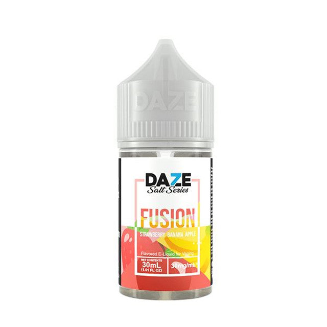 7Daze Fusion Salt Series E-Liquid 30mL (Salt Nic) Strawberry Banana Apple