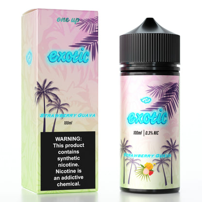 One Up TFN E-Liquid 100mL (Freebase) | Strawberry Guava With Packaging