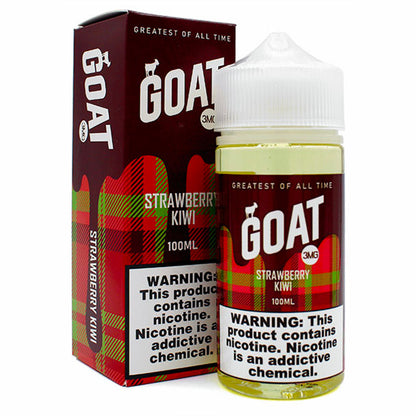 Drip More GOAT Series E-Liquid 100mL Strawberry Kiwi with Packaging
