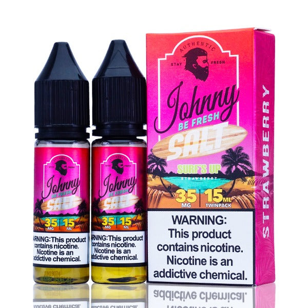 Johnny AppleVapes Salt Series E-Liquid x2-15mL Surfs Up Salt with packaging