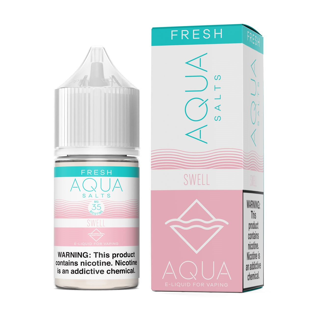 Aqua Salt Series E-Liquid 30mL (Salt Nic) |  Swell with packaging