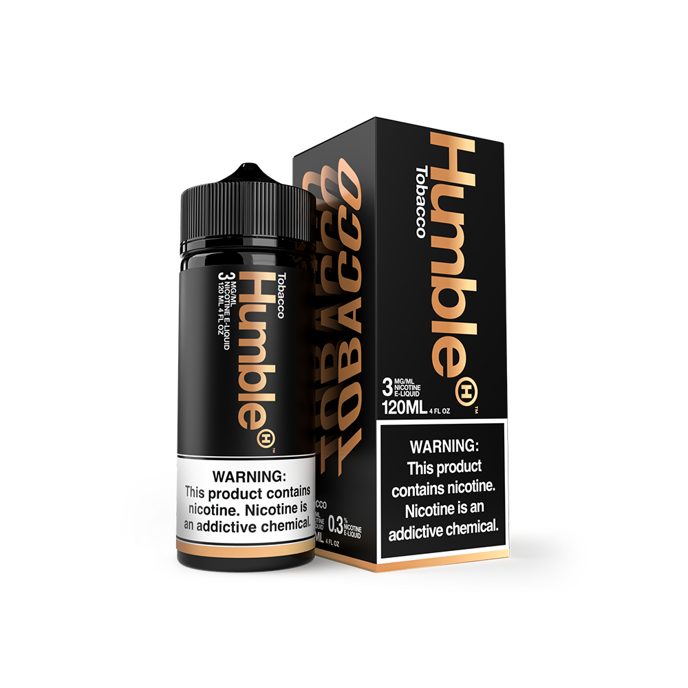 Humble TFN Series E-Liquid 120 mL Freebase Tobacco with packaging