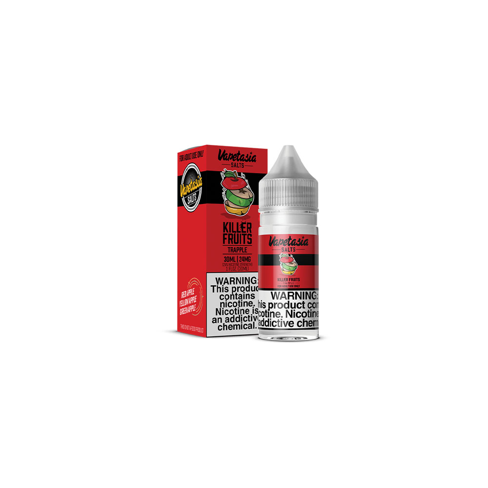 Vapetasia Salt Series E-Liquid 30mL | Trapple with Packaging