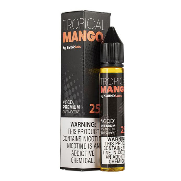 VGOD Salt Series E-Liquid 30mL | Tropical Mango with packaging