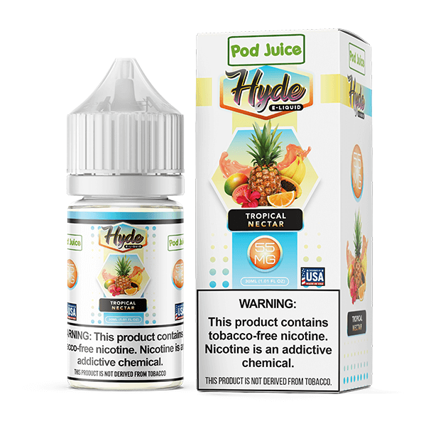 Pod Juice Hyde Salt Series E-Liquid 30mL (Salt Nic) | Tropical Nectar with packaging