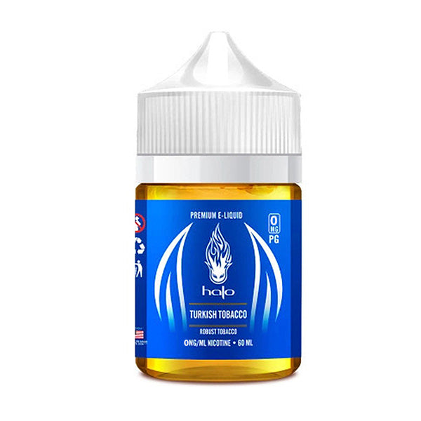 Halo Series E-liquid 60mL (Freebase) | Turkish Tobacco