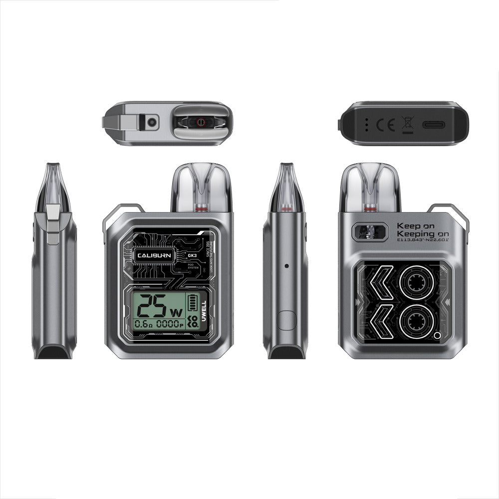 Uwell Caliburn GK3 Kit (Pod System) | All Dimensions