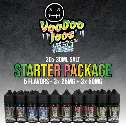 Voodoo Joos Starter Kit 30ml Salt Freeze Bundle