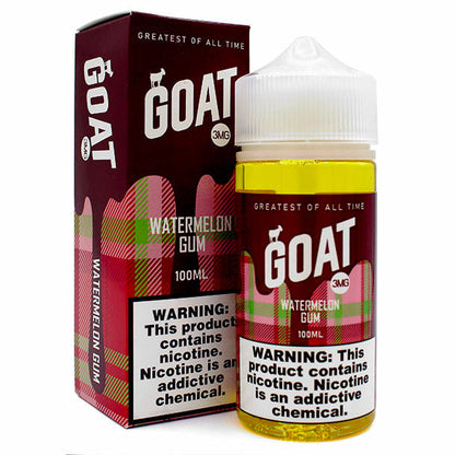 Drip More GOAT Series E-Liquid 100mL Watermelon Gum with Packaging