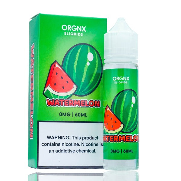 ORGNX Series E-Liquid 60mL (Freebase) | Watermelon with packaging