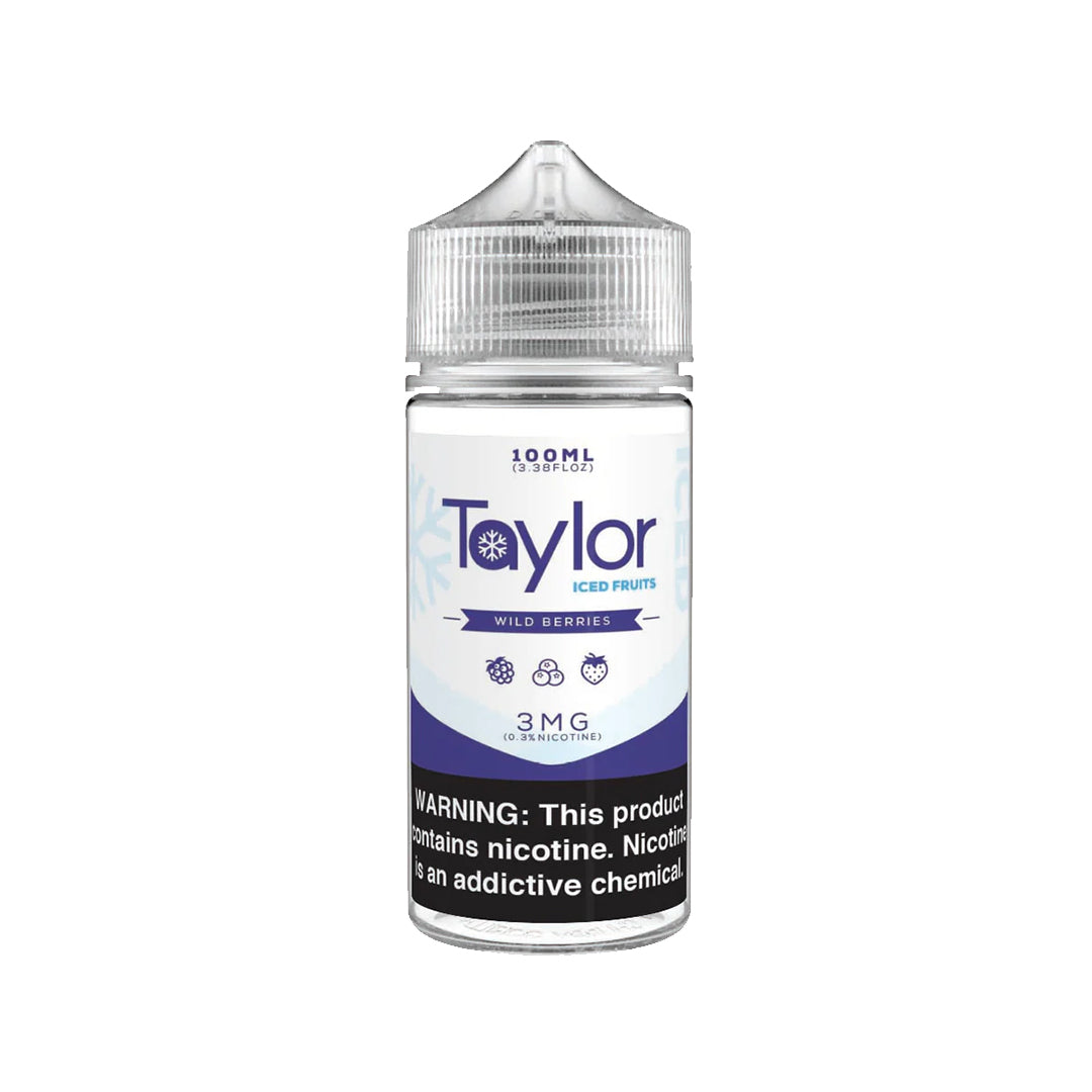 Taylor E-Liquid 100mL | Wild Berries Iced