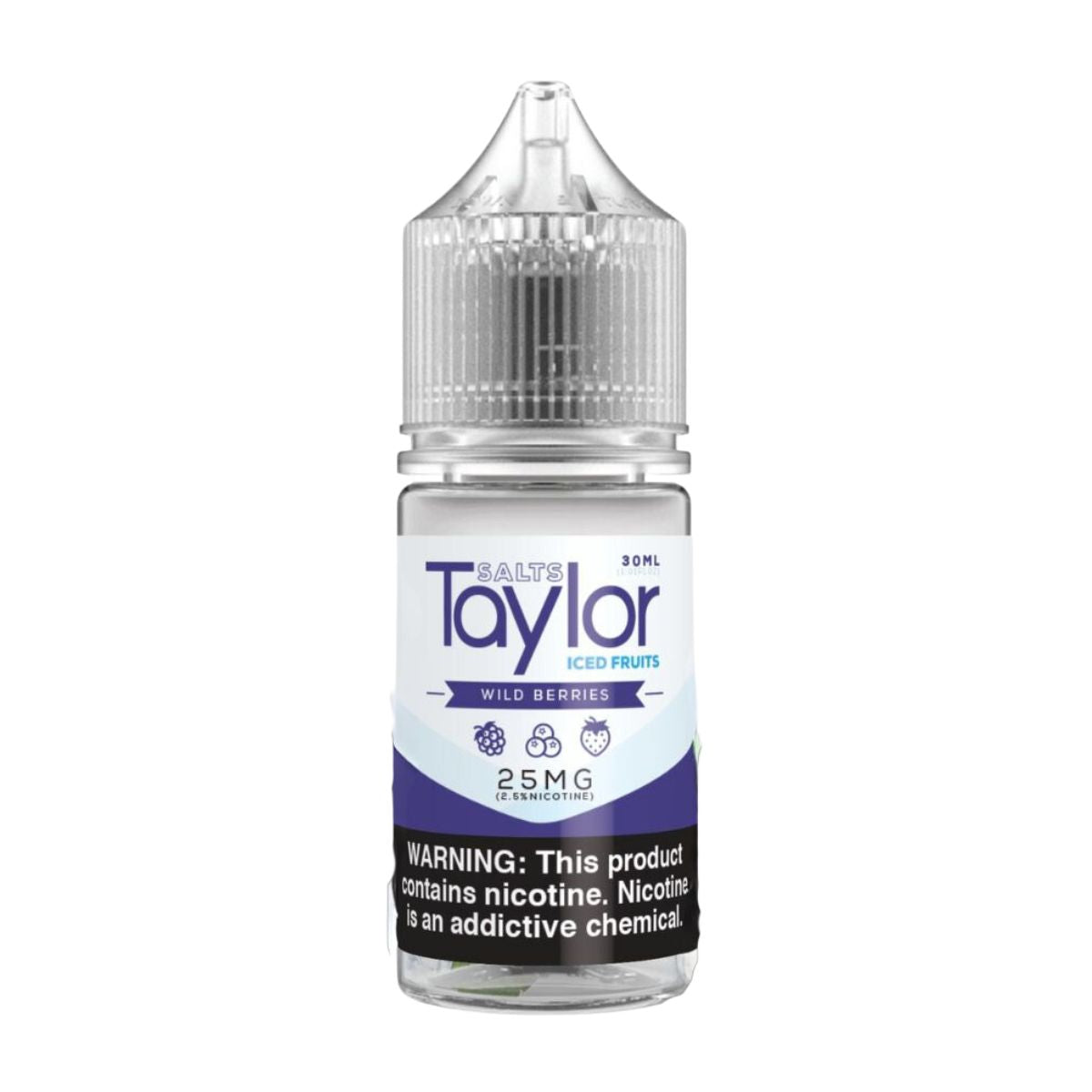 Taylor Salt Series E-Liquid 30mL (Salt Nic) | Wild Berries Iced