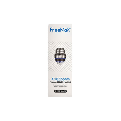 FreeMaX Maxluke 904L X Replacement Coils (5-Pack)