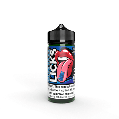 Licks TFN by Juice Roll Upz E-Liquid 100mL (Freebase) | Yummi Blue Raspberry 