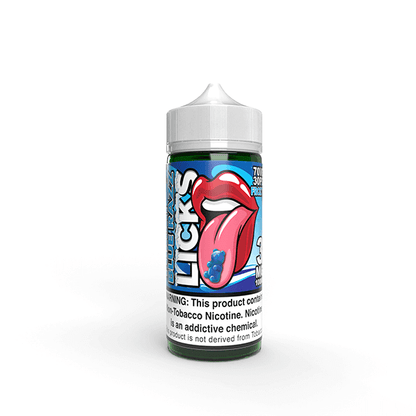 Licks TFN by Juice Roll Upz E-Liquid 100mL (Freebase) | Yummi Blue Raspberry Frozty